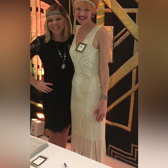 AMAZING White Flapper Dress - Picture 9 of 10